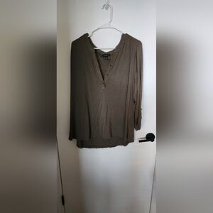 Elegant Olive Women's Blouse